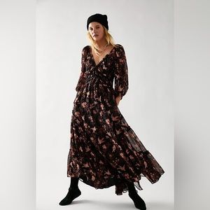 Free people you re a jewel printed maxi dress